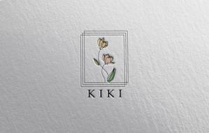 kaitoshimatani (Kaito_114)さんのフラワーショップ「KIKI」のロゴへの提案