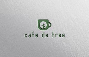 hidarite_design (Kaito_114)さんのカフェ「cafe de tree」のロゴへの提案