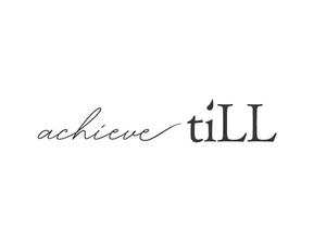 ミチブシデザイン (michibushi_design)さんの美容室「achieve till」のロゴ制作依頼＋記念エコバッグロゴ制作依頼への提案