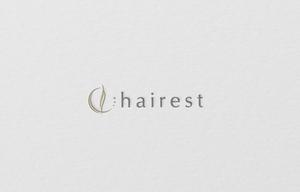 D . l a b o (becky_)さんの美容室新ブランド【hairest（ヘアレスト）】ロゴデザインへの提案