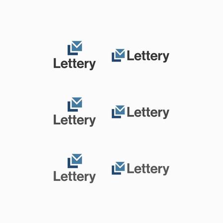 D . l a b o (becky_)さんの手紙管理サービス「Lettery」のロゴ制作への提案