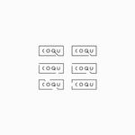 D . l a b o (becky_)さんの新規開店美容室「COQU」のロゴへの提案