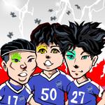 しばっさ (shibassa)さんのアニメ「ブルーロック」のような画像制作依頼ですへの提案