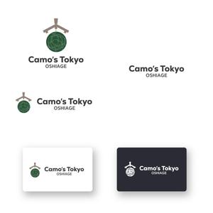 山田デザイン室 (yamadalan)さんの東京都押上の　新築ホテルのロゴ　「Camo's Tokyo Oshiage」の作成への提案