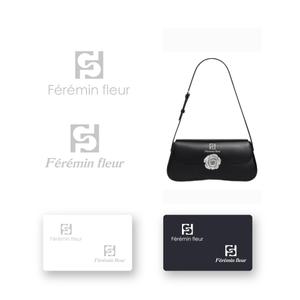 山田デザイン室 (yamadalan)さんのアパレルショップサイト「Férémin fleur」のロゴへの提案