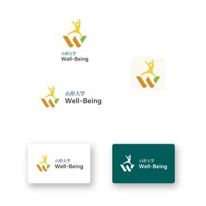 山田デザイン室 (yamadalan)さんの健康（Well-Being）アプリのロゴ作成への提案