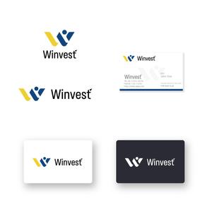 山田デザイン室 (yamadalan)さんの法人のロゴ、文字の作成　（株式会社Winvest）への提案