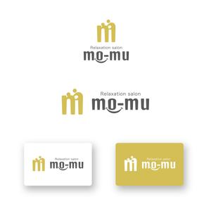 山田デザイン室 (yamadalan)さんのマッサージ（リラクゼーションサロン）「ｍｏ-ｍｕ」のロゴへの提案