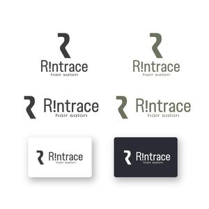 山田デザイン室 (yamadalan)さんのヘアサロン「Rintrace」のロゴへの提案