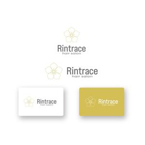 山田デザイン室 (yamadalan)さんのヘアサロン「Rintrace」のロゴへの提案
