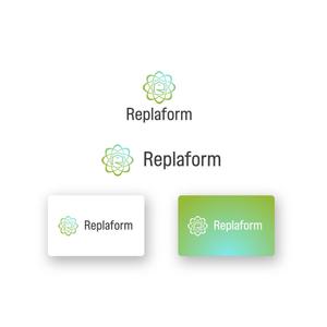 山田デザイン室 (yamadalan)さんのECプラットフォーム「Replaform」ロゴ作成への提案