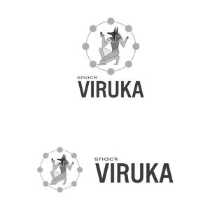 山田デザイン室 (yamadalan)さんの新店舗スナック『VIRUKA』のロゴへの提案