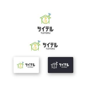 山田デザイン室 (yamadalan)さんの不動産賃貸業「株式会社ツイテル」のロゴへの提案