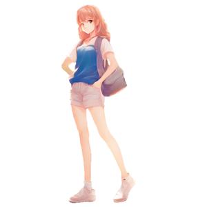 abistyam (abistyam)さんのネオレトロ（ニューレトロ）な作風の、親子人物イラストへの提案