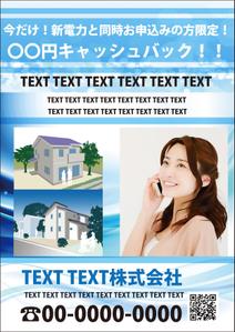 abistyam (abistyam)さんのクレジットカード販促チラシへの提案