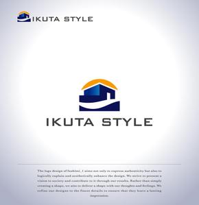 fushimi_1 (fushimi_1)さんの不動産会社「長澤商事」×「IKUTA STYLE」のロゴへの提案