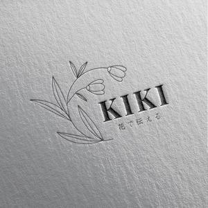 ロゴロゴ (yottofuruya)さんのフラワーショップ「KIKI」のロゴへの提案