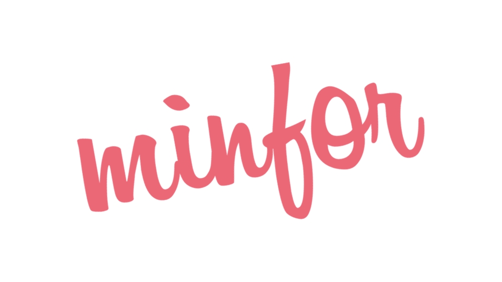 韓国美容情報サイト「minfor」（ミンフォ）のロゴ作成