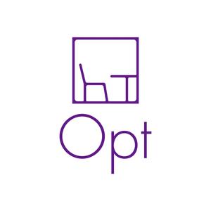 emilys (emilysjp)さんのシンプル＆高品質なビジネス仕様の滞在施設「Opt」のロゴ（看板）への提案