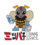 よしだ (tatsuharuyoshida)さんのハウスクリーニング会社「ミツバチクリーンサービス」のロゴへの提案