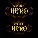 熊谷安一 (kuma758)さんのホストクラブ『HERO』のロゴへの提案