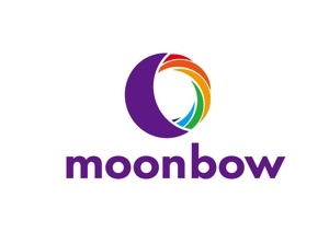 日和屋 hiyoriya (shibazakura)さんのスナック　【moonbow】 の　ロゴへの提案