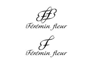 リオングラフィカ (shibazakura)さんのアパレルショップサイト「Férémin fleur」のロゴへの提案