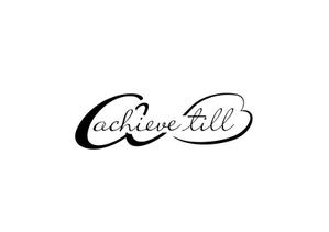 リオングラフィカ (shibazakura)さんの美容室「achieve till」のロゴ制作依頼＋記念エコバッグロゴ制作依頼への提案