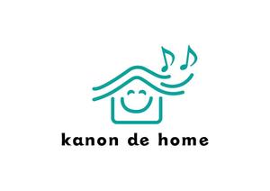 リオングラフィカ (shibazakura)さんの工務店の一般住宅ブランド「kanon de home」のロゴへの提案