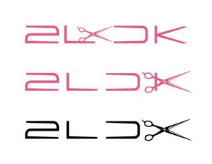 リオングラフィカ (shibazakura)さんの美容室「2LDK」のロゴへの提案