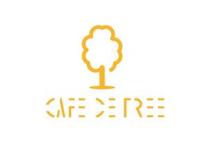 リオングラフィカ (shibazakura)さんのカフェ「cafe de tree」のロゴへの提案