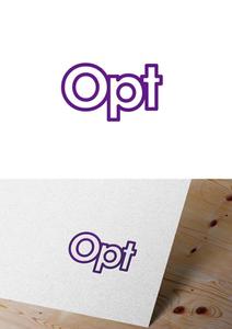 Red03_Design (saitama03)さんのシンプル＆高品質なビジネス仕様の滞在施設「Opt」のロゴ（看板）への提案