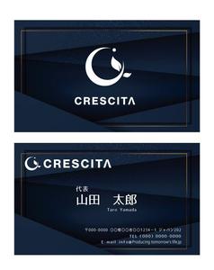 Red03_Design (saitama03)さんのイベント会社　株式会社CRESCITA　の名刺作成への提案