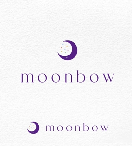 kai_5284 (kai_5284)さんのスナック　【moonbow】 の　ロゴへの提案