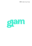 那由多計画 NAYUTA PROJECT (che-disegno)さんの美容室「glam」のロゴへの提案