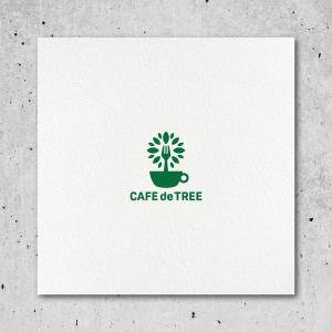 HACHIWARE (HACHIWARE)さんのカフェ「cafe de tree」のロゴへの提案