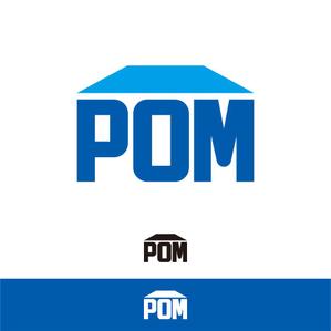 V-T (vz-t)さんの不動産会社『POM』のロゴ作成への提案