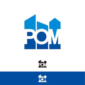 V-T (vz-t)さんの不動産会社『POM』のロゴ作成への提案