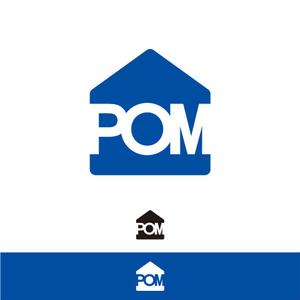 V-T (vz-t)さんの不動産会社『POM』のロゴ作成への提案