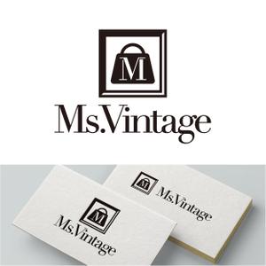 V-T (vz-t)さんの中古ラグジュアリーブランドショップ「Ms.Vintage」のロゴ制作への提案