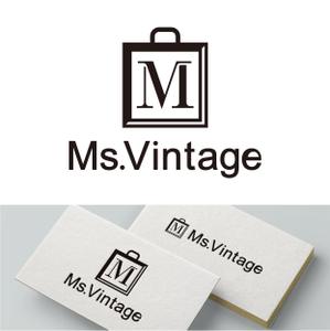 V-T (vz-t)さんの中古ラグジュアリーブランドショップ「Ms.Vintage」のロゴ制作への提案