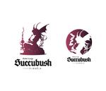 geboku (geboku)さんのサキュバスコスプレのスタッフが接客する　シーシャラウンジ「succubush」のロゴへの提案