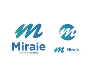 geboku (geboku)さんの不動産売買業者、株式会社ミライエ不動産販売、Miraie、のロゴへの提案