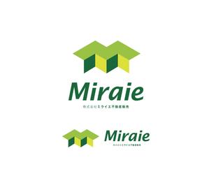 geboku (geboku)さんの不動産売買業者、株式会社ミライエ不動産販売、Miraie、のロゴへの提案
