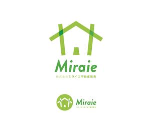 geboku (geboku)さんの不動産売買業者、株式会社ミライエ不動産販売、Miraie、のロゴへの提案
