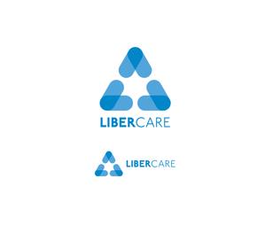 geboku (geboku)さんの株式会社「リベルケア」「LIBER CARE」のロゴへの提案