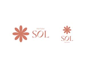 geboku (geboku)さんの美容室　SOL ロゴへの提案