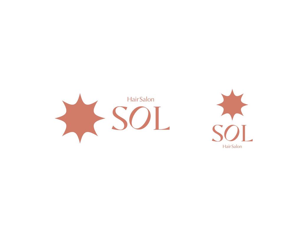 美容室　SOL ロゴ