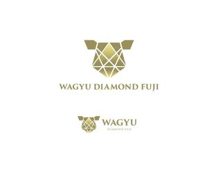 geboku (geboku)さんのオリジナルブランド和牛『WAGYU DIAMOND FUJI』のロゴへの提案