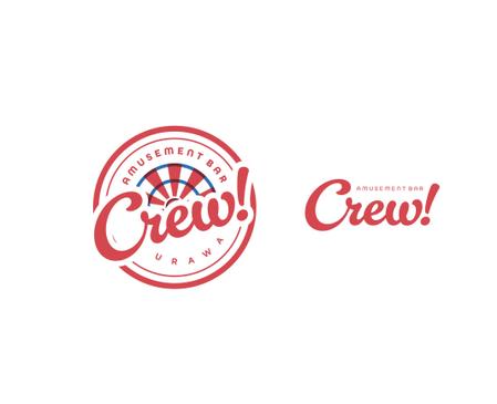 geboku (geboku)さんのamusement ber　Crew!   のロゴへの提案